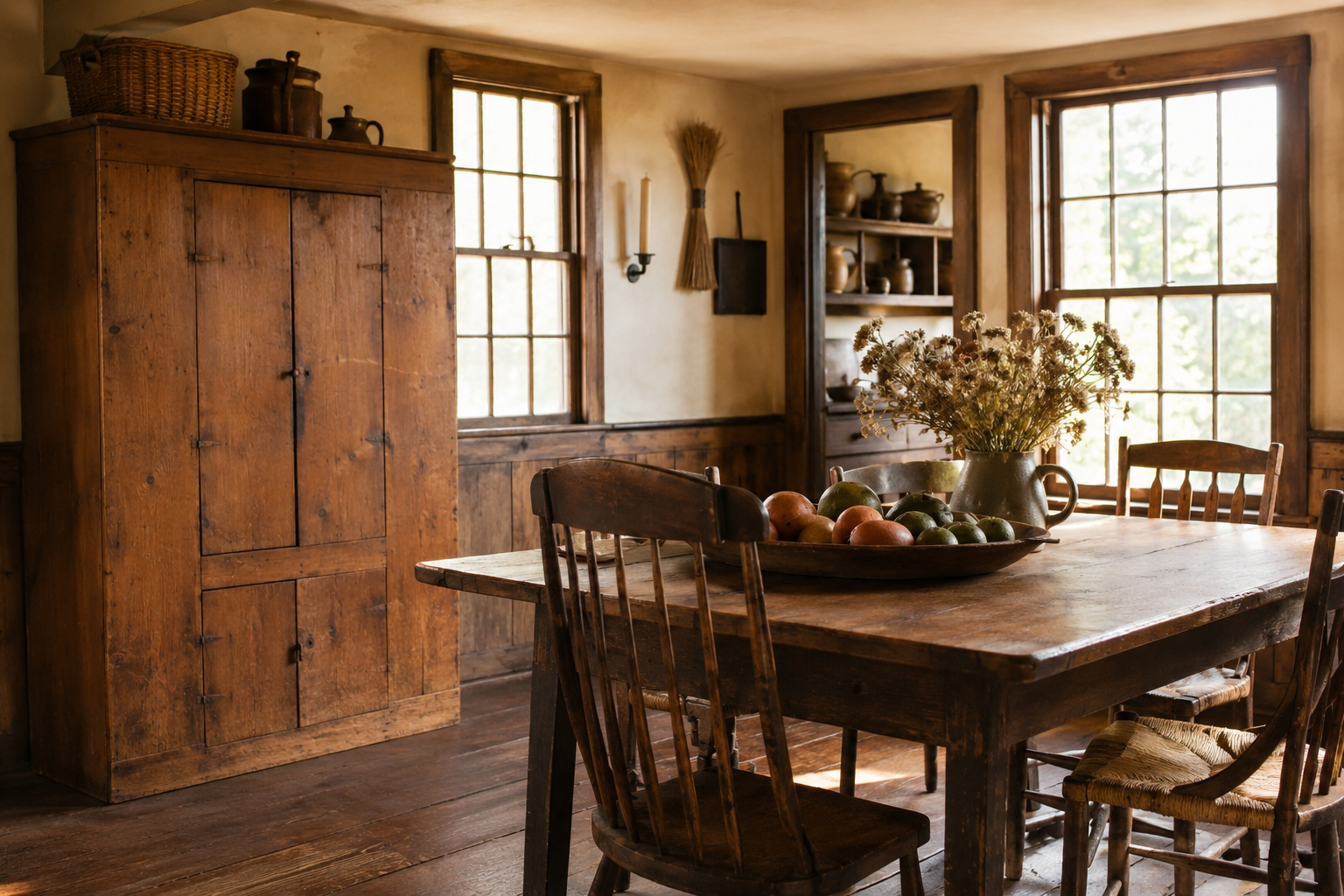 How to Decorate with Primitive Furniture: Blending Antique Character with Modern Style