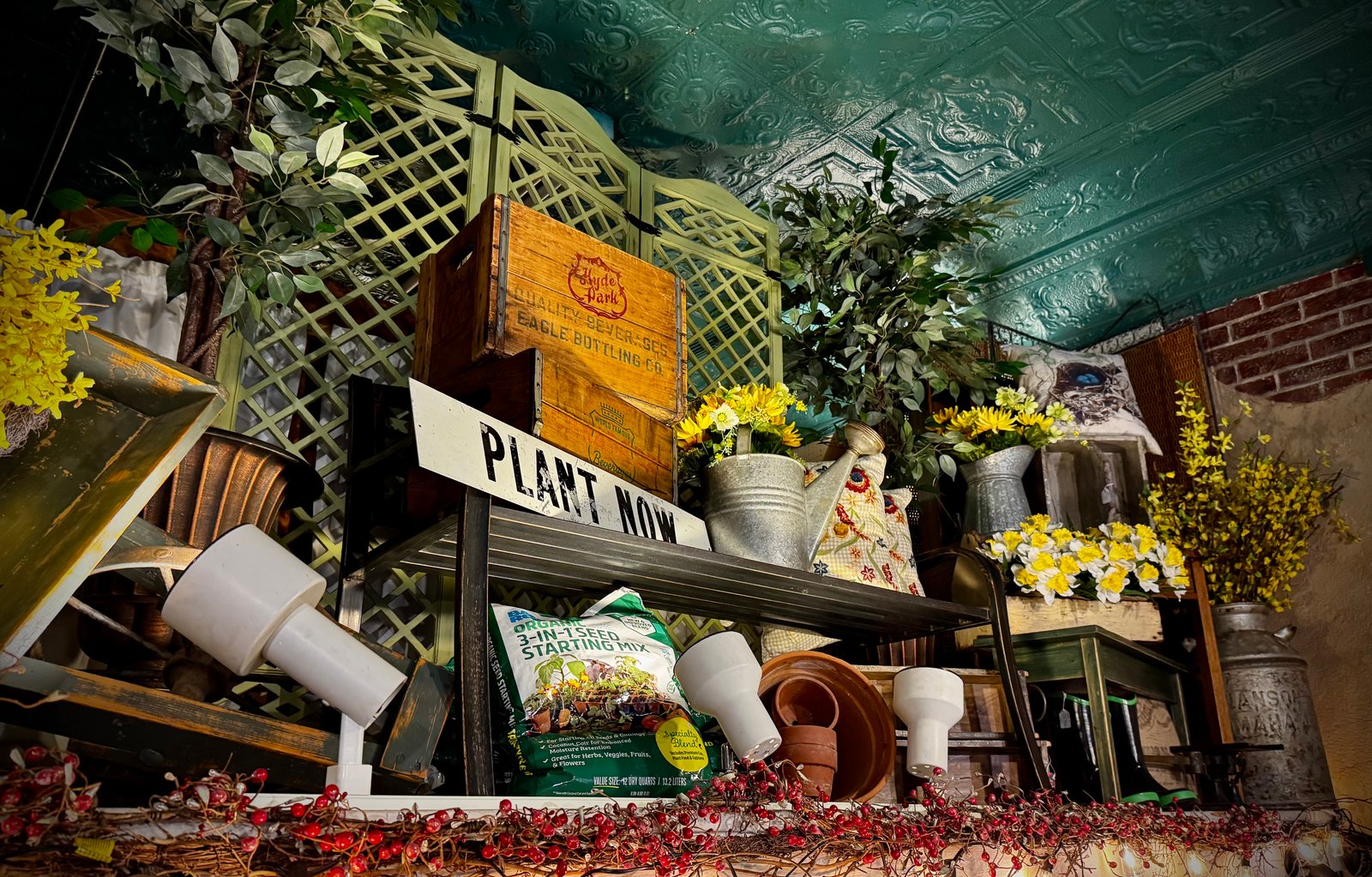 Spring DIY Decor Ideas Using Antiques in Lincoln, NE